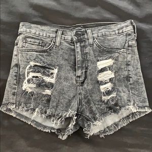 Flying Monkey Jean Shorts